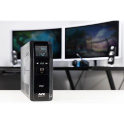 APC Back-UPS Pro, 1600VA/960W, Tower, 230V, 8x IEC C13 outlets, Sine Wave, AVR, USB Type A + C ports, LCD, User Replaceable Battery - image 4