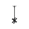 Ergonomic Solutions Ltd Ergonomic Solutions SpacePole Digital Signage Back to back, telescopic ceiling mount for screens up to 75" (VESA 200 to VESA 400)