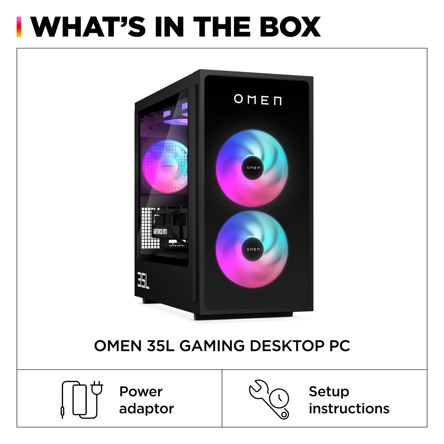 HP OMEN 35L Gaming GT16-0037na AMD Ryzen™ 7 8700F 16 GB DDR5-SDRAM 1 TB SSD NVIDIA GeForce RTX 5060 Ti Windows 11 Home Tower PC AI PC Black - image 3