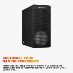 HP OMEN 16L TG03-0005na AMD Ryzen™ 5 8500F 16 GB DDR5-SDRAM 1 TB SSD NVIDIA GeForce RTX 3050 Windows 11 Home Tower PC Black - image 9