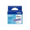 Brother BTAG-F35 label-making tape White on purple