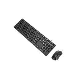 Targus BUS0423UK keyboard Mouse included Office USB QWERTY UK International Black