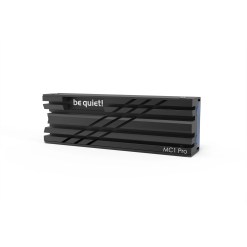 be quiet! MC1 PRO Solid-state drive Heatsink/Radiator Black 1 pc(s)