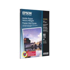 Epson Matte Paper Heavy Weight, DIN A3, 167g/m², 50 Sheets - image 2