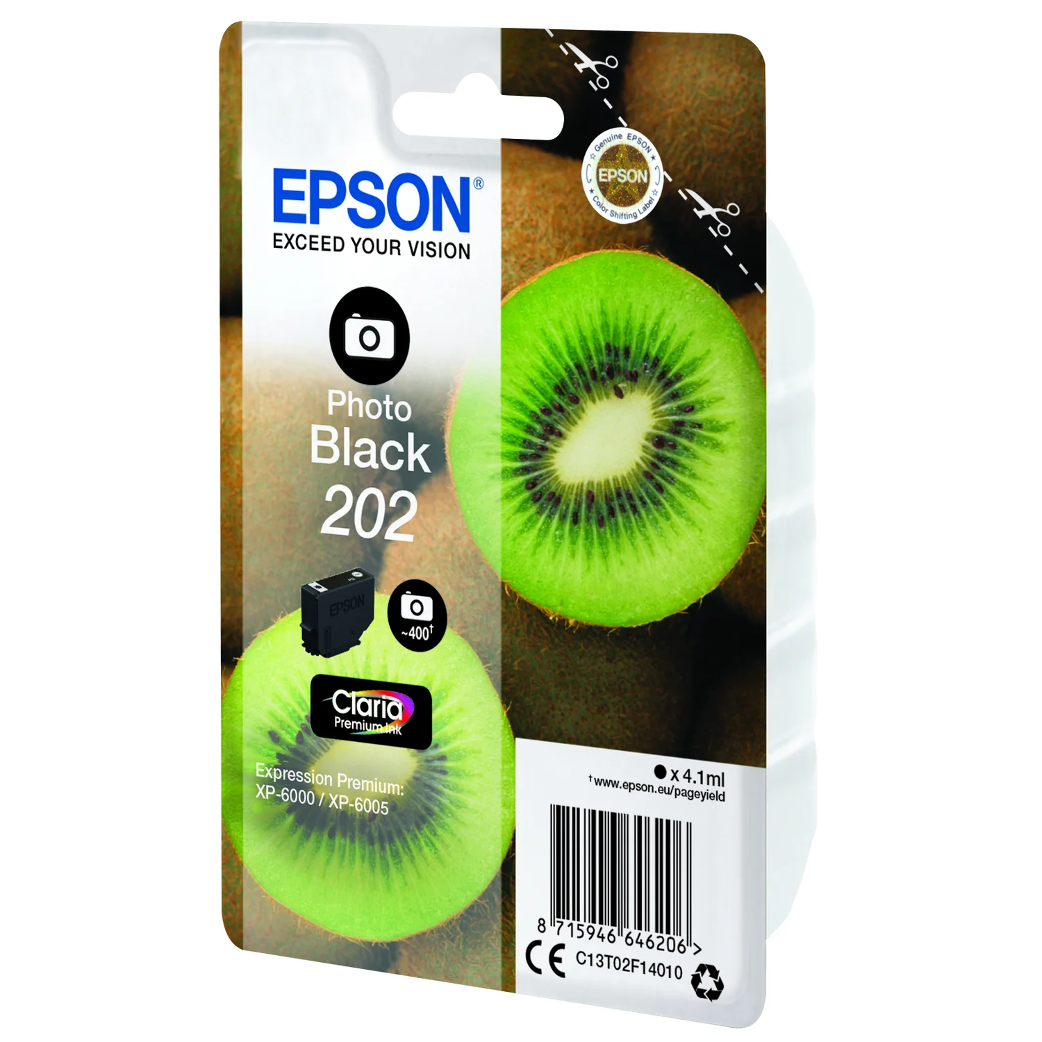 Epson Kiwi Singlepack Photo Black 202 Claria Premium Ink - image 3
