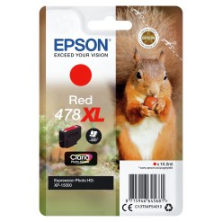 Epson Squirrel Singlepack Red 478XL Claria Photo HD Ink - image 2