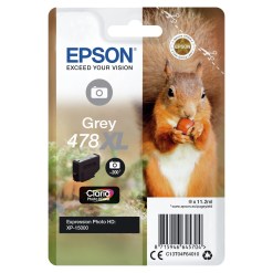 Epson Squirrel Singlepack Grey 478XL Claria Photo HD Ink - image 2