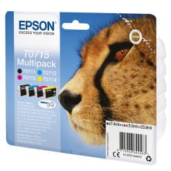 Epson Multipack 4-colours T0715 DURABrite Ultra Ink - image 2