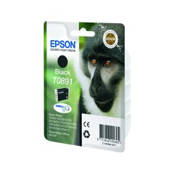 Epson Monkey Singlepack Black T0891 DURABrite Ultra Ink - image 2