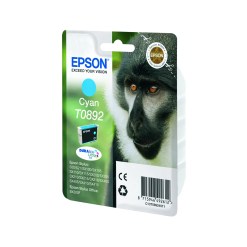 Epson Monkey Singlepack Cyan T0892 DURABrite Ultra Ink - image 2