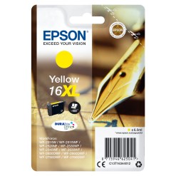 Epson Pen and crossword Singlepack Yellow 16XL DURABrite Ultra Ink