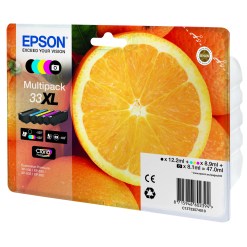 Epson Oranges Multipack 5-colours 33XL Claria Premium Ink - image 2