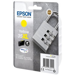 Epson Padlock Singlepack Yellow 35XL DURABrite Ultra Ink - image 2