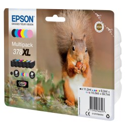 Epson Squirrel Multipack 6-colours 378XL Claria Photo HD Ink - image 2