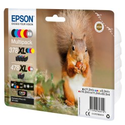 Epson Squirrel Multipack 6-colours 378XL / 478XL Claria Photo HD Ink - image 3