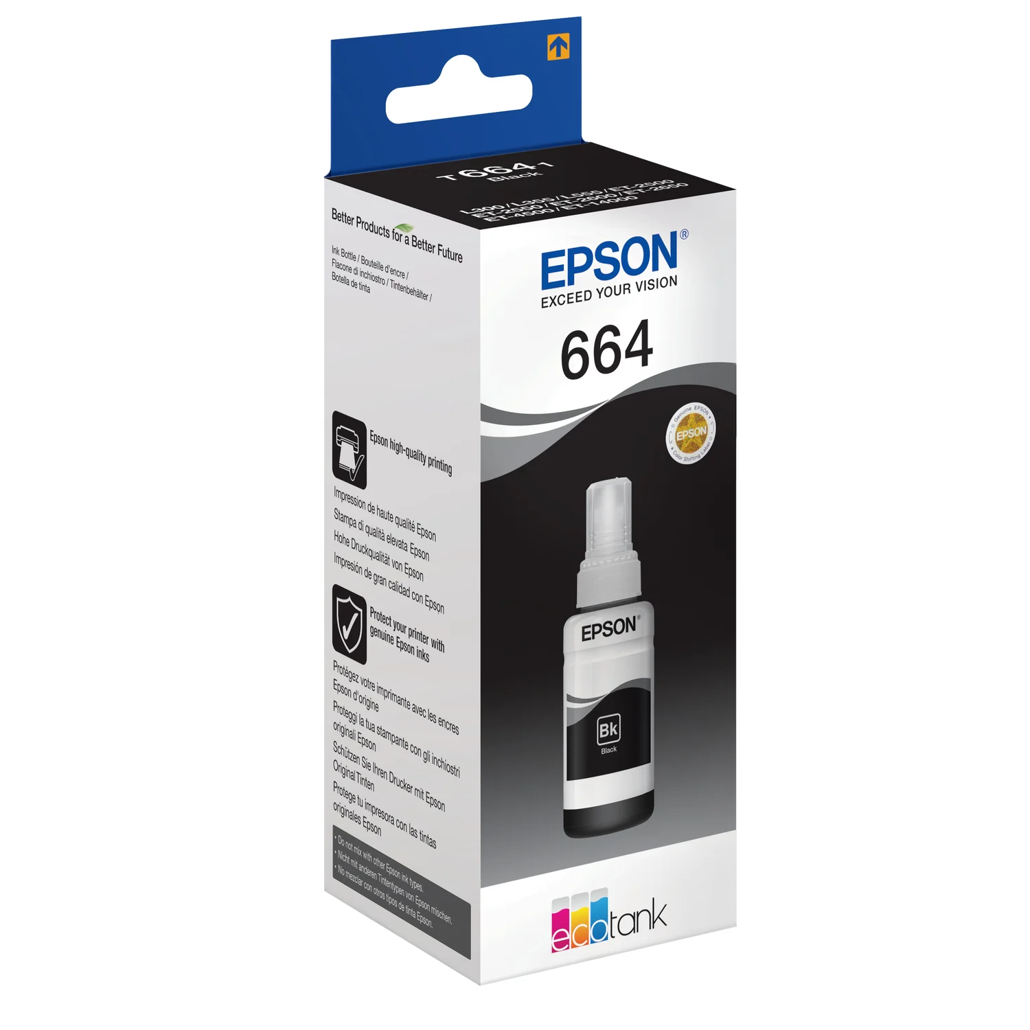 Epson 664 Ecotank Black ink bottle (70ml) - image 2