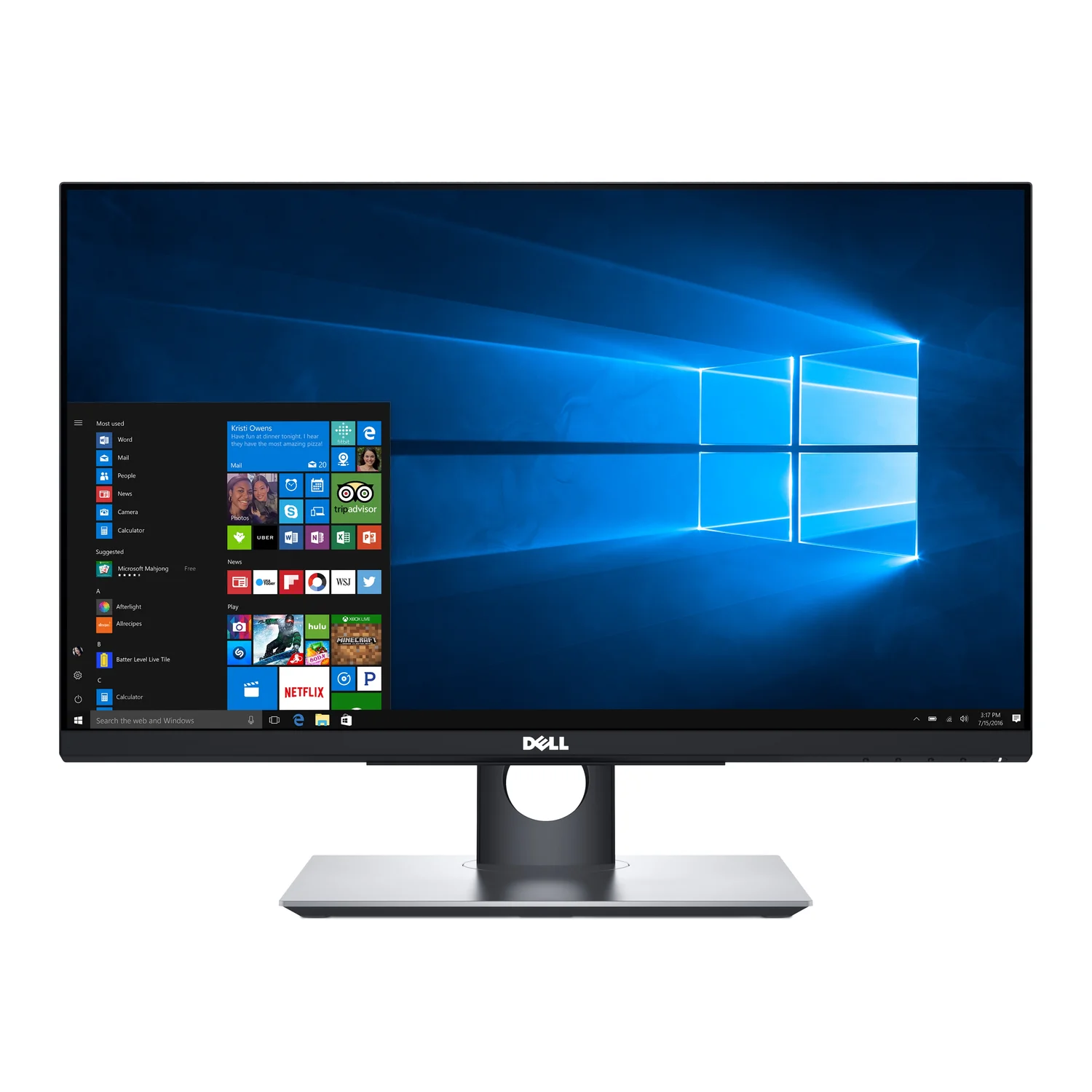 DELL P Series P2418HT computer monitor 60.5 cm (23.8") 1920 x 1080 pixels Full HD LCD Touchscreen Tabletop Black
