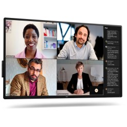 DELL P5525QC Digital signage flat panel 138.8 cm (54.6") LCD 400 cd/m² 4K Ultra HD Black