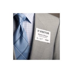 Brother DK-11234 printer label White Self-adhesive printer label - image 2