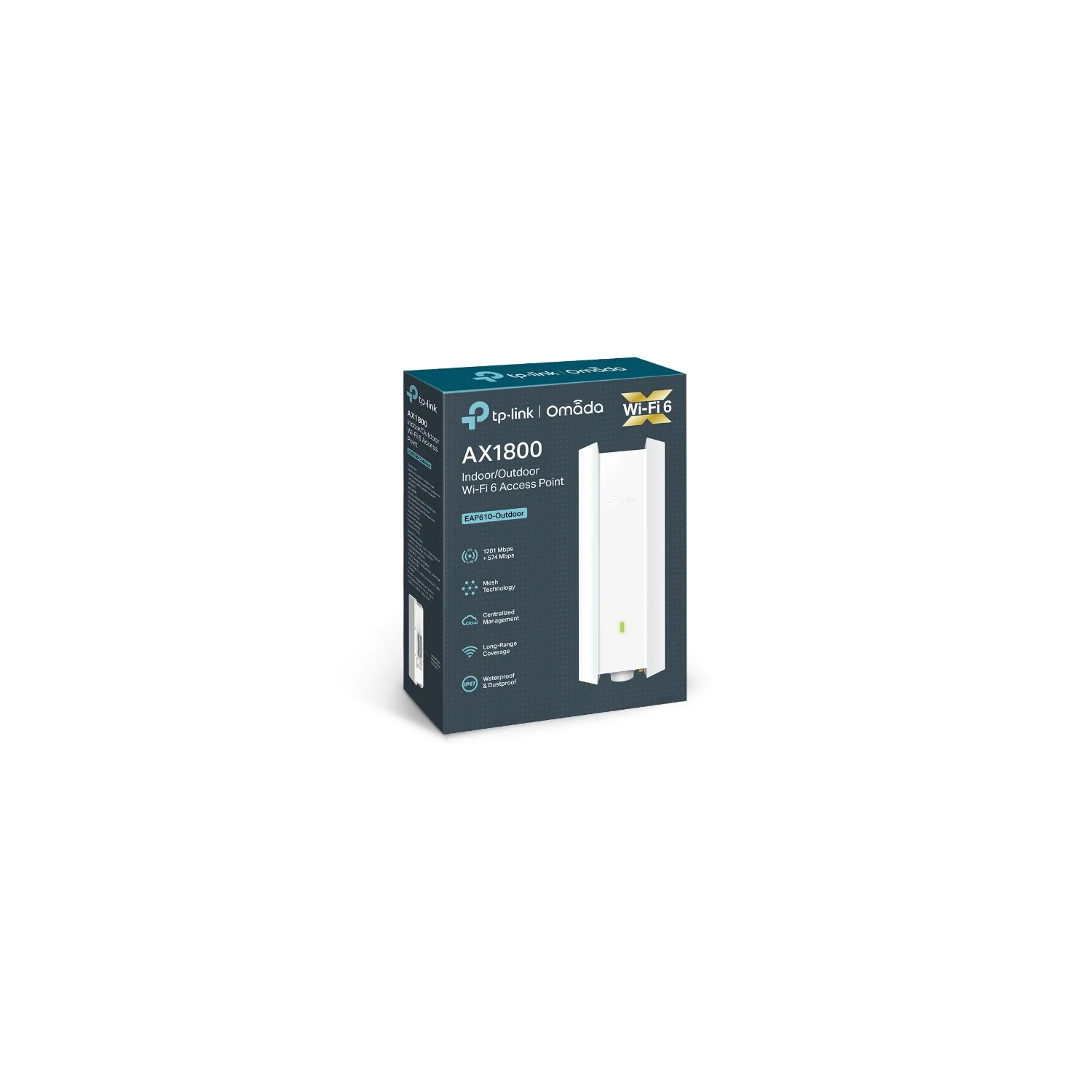 Tplink TP-Link Omada EAP610-Outdoor 1800 Mbit/s White Power over Ethernet (PoE) - image 5