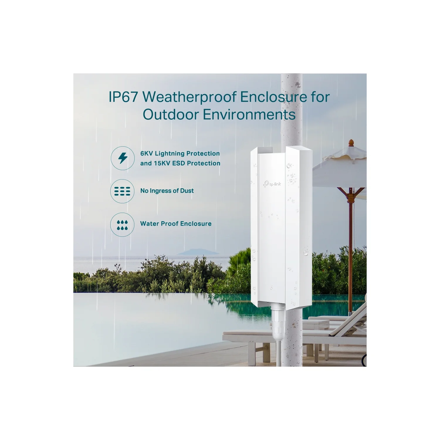 Tplink TP-Link Omada AX3000 Indoor/Outdoor WiFi 6 Access Point - image 7