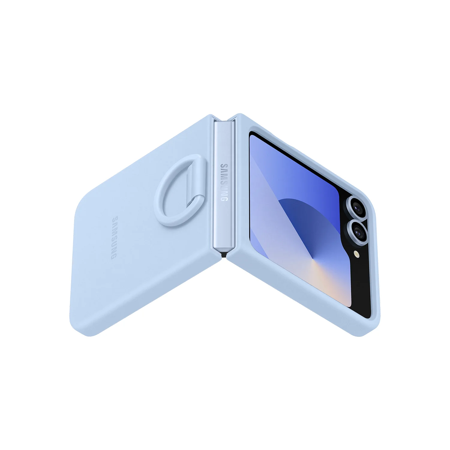 Samsung EF-PF741TLEGWW mobile phone case 17 cm (6.7") Cover Blue - image 5