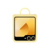 Samsung EF-PF741TYEGWW mobile phone case 17 cm (6.7") Cover Yellow