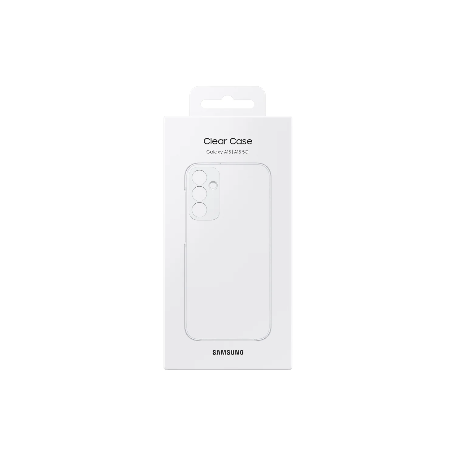 Samsung EF-QA256CTEGWW mobile phone case 16.5 cm (6.5") Cover Transparent - image 6