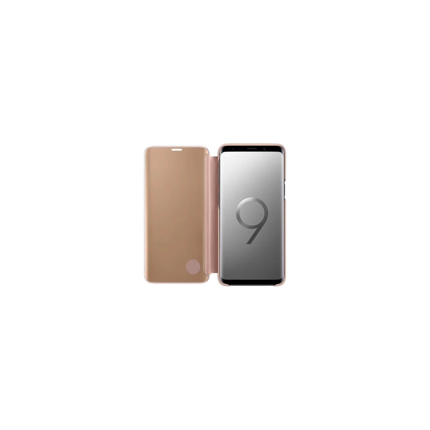Samsung EF-ZG960 mobile phone case 14.7 cm (5.8") Folio Gold - image 3