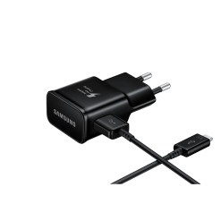 Samsung EP-TA20EBE mobile device charger Universal Black AC Fast charging Indoor