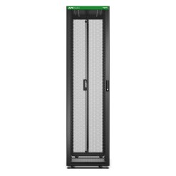 APC Easy Rack, 48U, Black, With Roof, Castors, Feet, 4 Brackets, and Bottom, No Side Panels, 2258H x 600W x 1000D mm - image 3