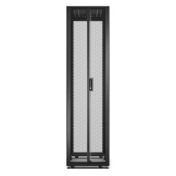 APC Easy Rack, 48U, Black, With Roof, Castors, Feet, 4 Brackets, and Bottom, No Side Panels, 2258H x 600W x 1200D mm - image 2