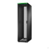 APC Easy Rack, 48U, Black, With Roof, Castors, Feet, 4 Brackets, and Side Panels, No Bottom, 2258H x 600W x 1200D mm
