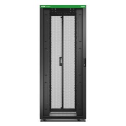 APC Easy Rack, 42U, Black, With Roof, Castors, Feet, 4 Brackets, and Side Panels, No Bottom, 1991H x 800W x 1000D mm