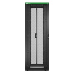 APC Easy Rack, 48U, Black, With Roof, Castors, Feet, 4 Brackets, and Side Panels, No Bottom, 2258H x 800W x 1200D mm