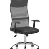 Vegalite High Mesh Back Black Executive Office Chair with Arms