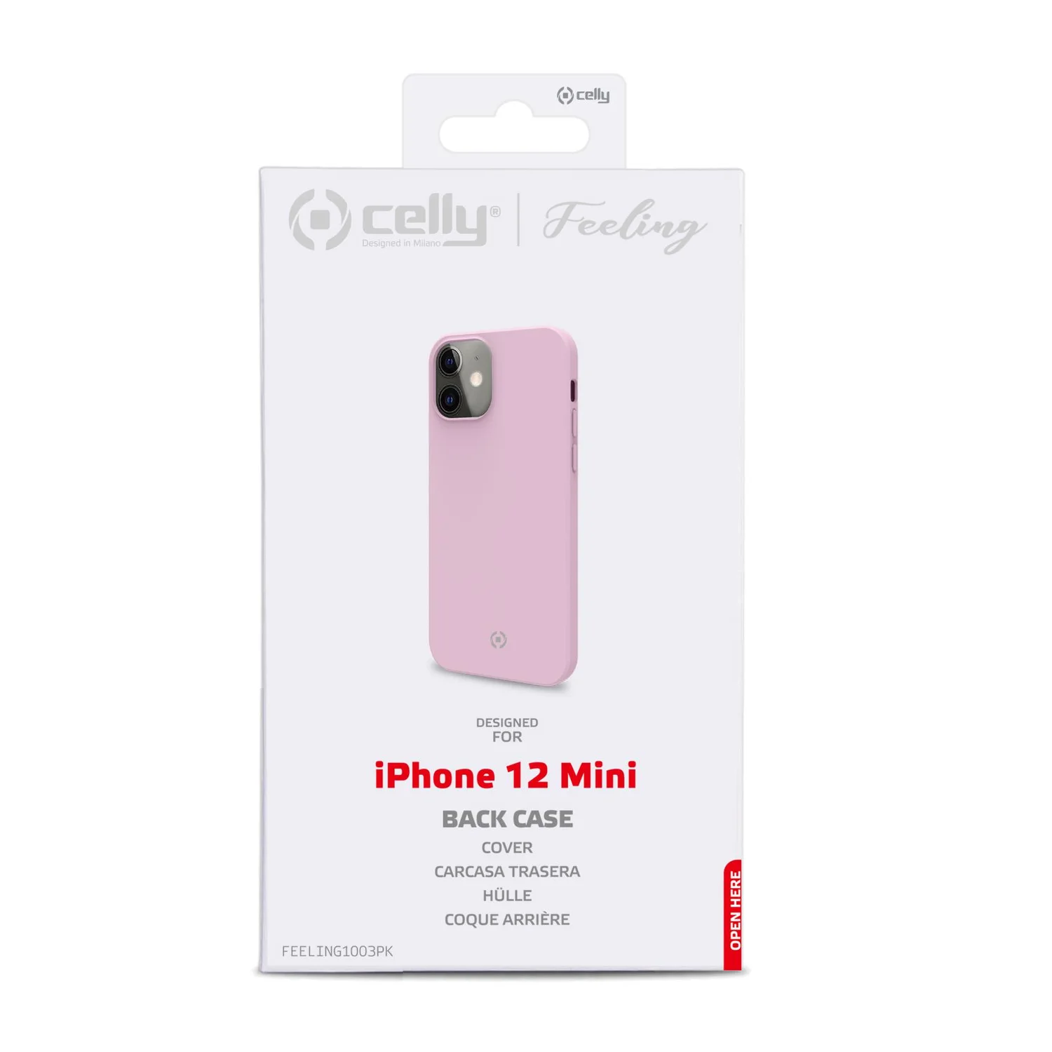 Celly Feeling mobile phone case 13.7 cm (5.4") Cover Pink - image 3