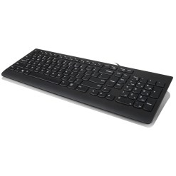 Lenovo 300 keyboard Universal USB QWERTY UK English Black