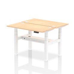 Air Back-to-Back Slimline Height Adjustable Bench Desk - 2 Person - image 9