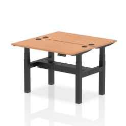 Air Back-to-Back Slimline Height Adjustable Bench Desk - 2 Person - image 10