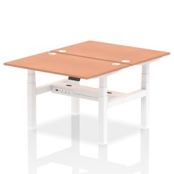 Air Back-to-Back Height Adjustable Bench Desk - 2 Person - image 3