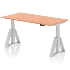 Air Height Adjustable Desk without Cable Ports With Piste Foot - image 3