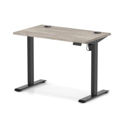 Air Lite Height Adjustable Slimline Desk With Cable Ports - image 3
