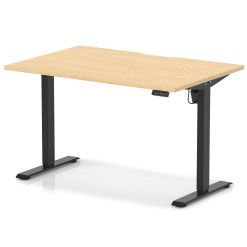 Air Lite Height Adjustable Desk With Scalloped Edge - image 3