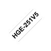 Brother HGE-251V5 label-making tape