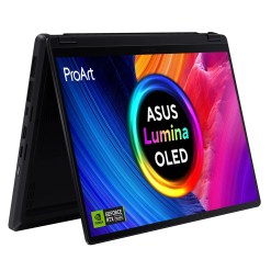 ASUS ProArt PX13 HN7306WI-LX017W Copilot+ PC AMD Ryzen AI 9 HX 370 Hybrid (2-in-1) 33.8 cm (13.3") Touchscreen 3K 32 GB LPDDR5x-SDRAM 2 TB SSD NVIDIA GeForce RTX 4070 Wi-Fi 7 (802.11be) Windows 11 Home Black