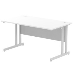 Impulse 1400mm Straight Desk Cantilever Leg - image 2