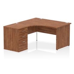 Impulse Panel End Crescent Desk Workstation - image 3