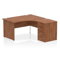 Impulse Panel End Crescent Desk Workstation - image 15