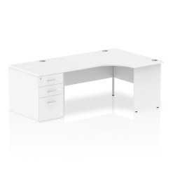 Impulse Panel End Crescent Desk Workstation - image 42